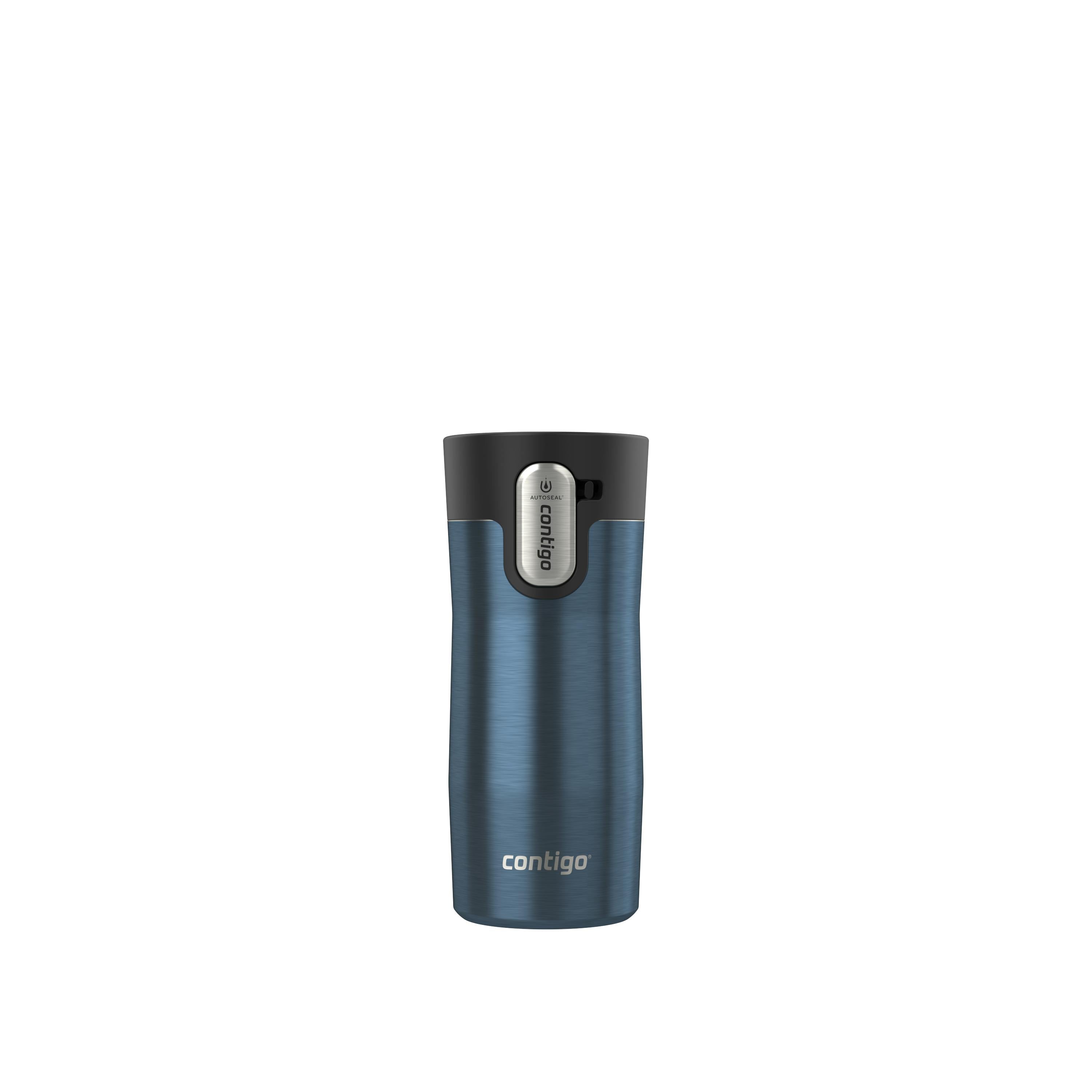 AUTOSEAL West Loop Vacuum-Insulated Stainless Steel Travel Mug with Easy-Clean Lid, 12 oz