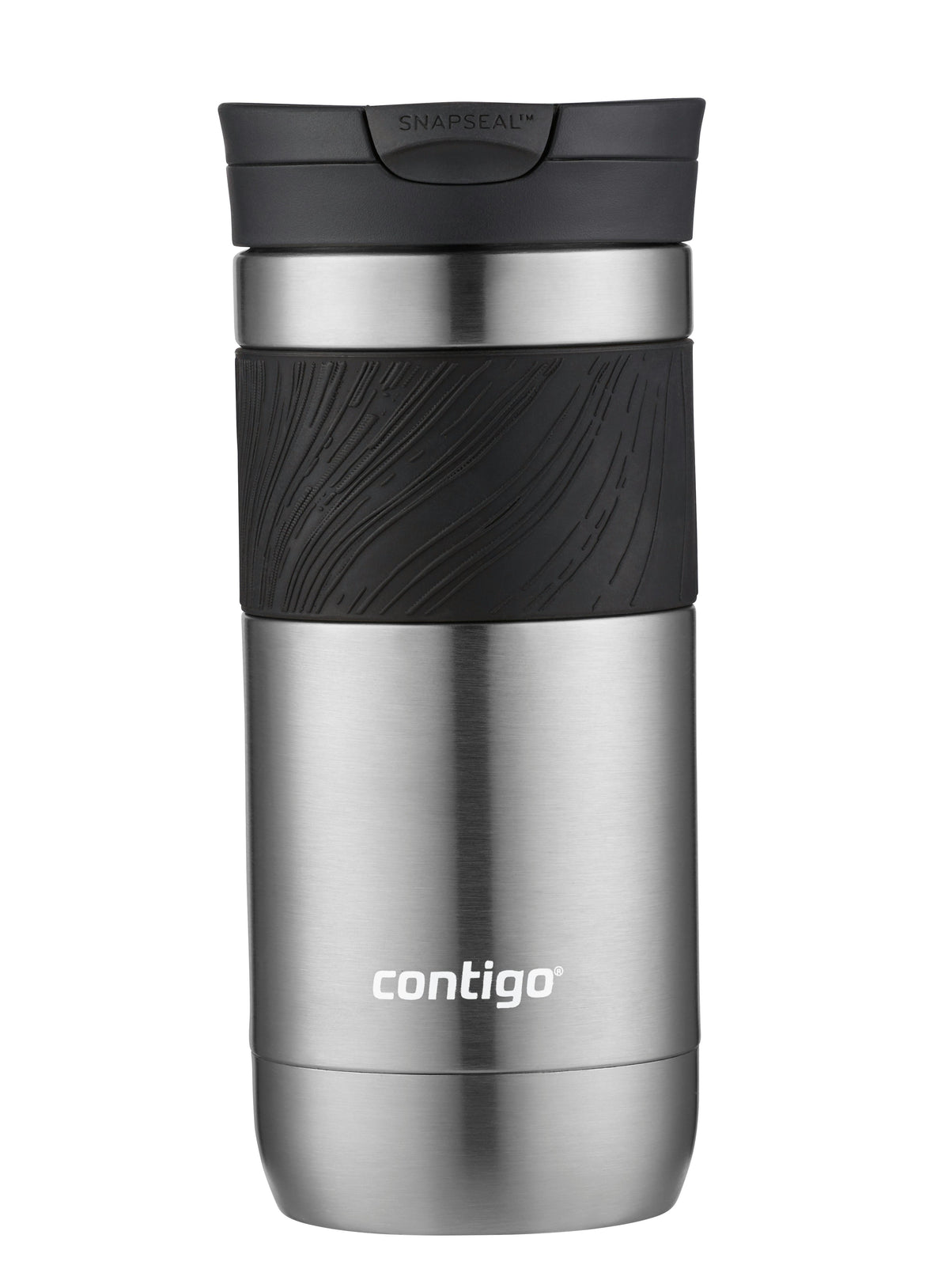 Byron 2.0 Stainless Steel Travel Mug with SNAPSEAL Lid and Grip, 16oz
