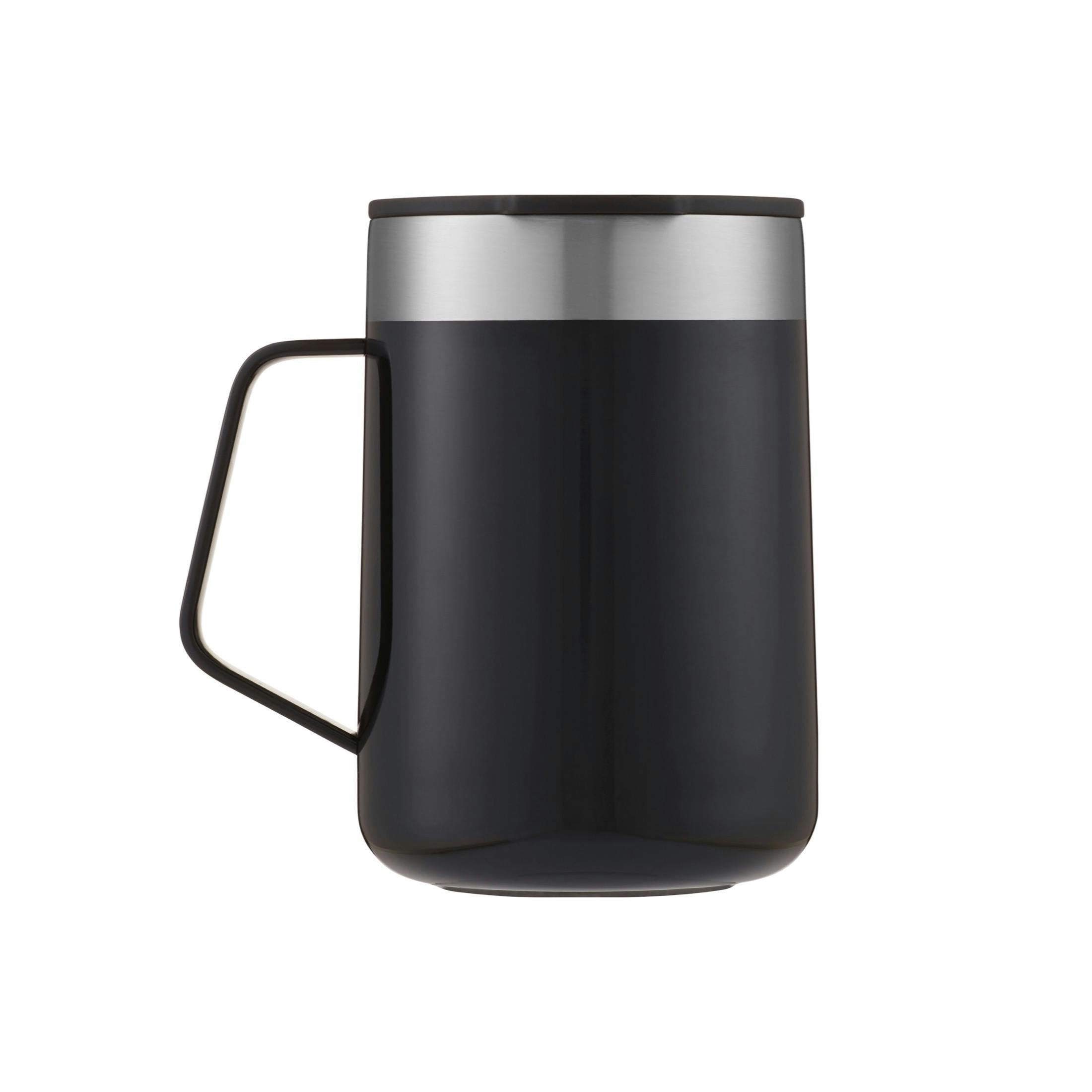 Streeterville Stainless Steel Mug with Handle, 14oz