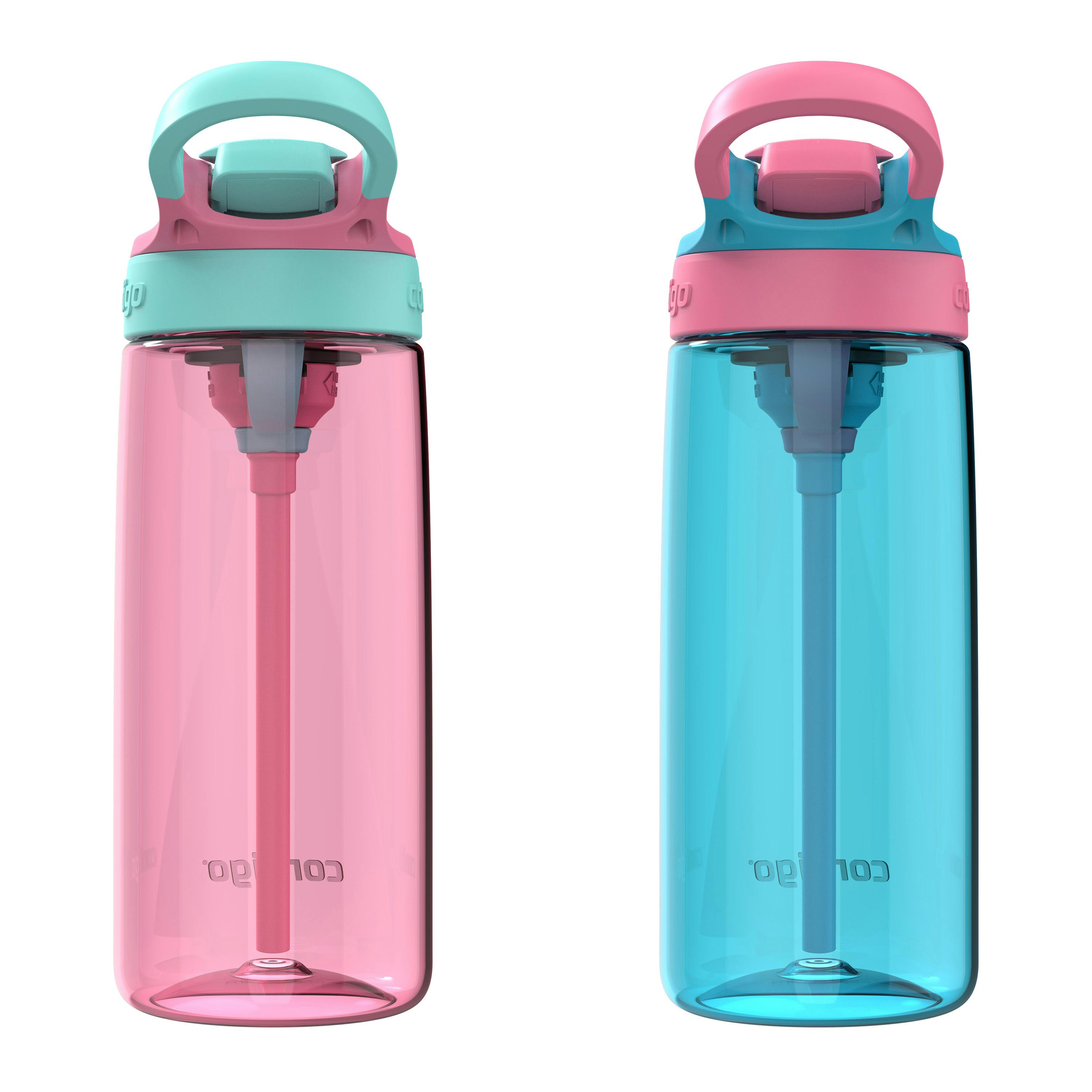 Aubrey Leak-Proof Spill-Proof Water Bottle, 20oz. 2 Pack