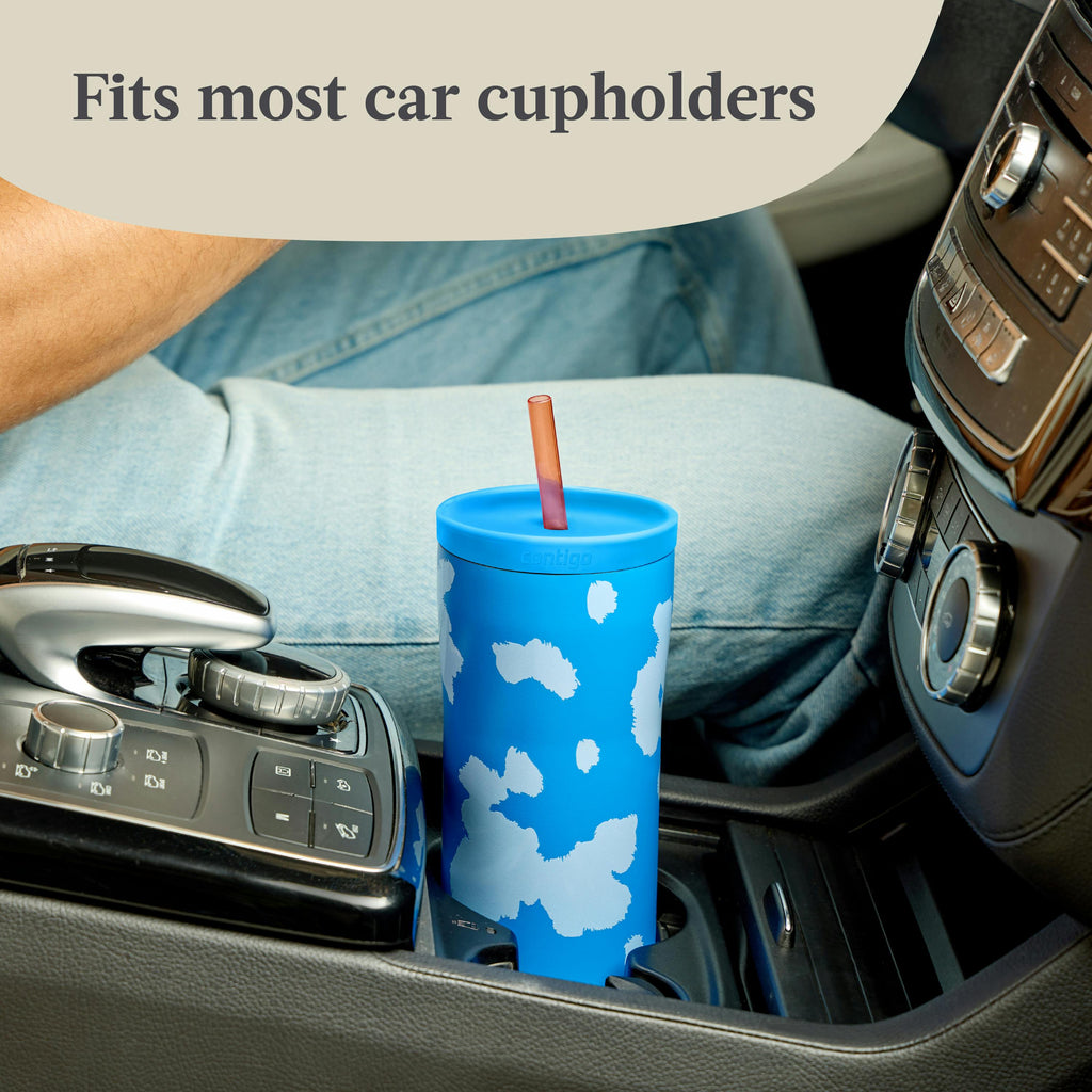 x Ally Love Streeterville 2.0 Stainless Steel Tumbler with Straw, 24oz